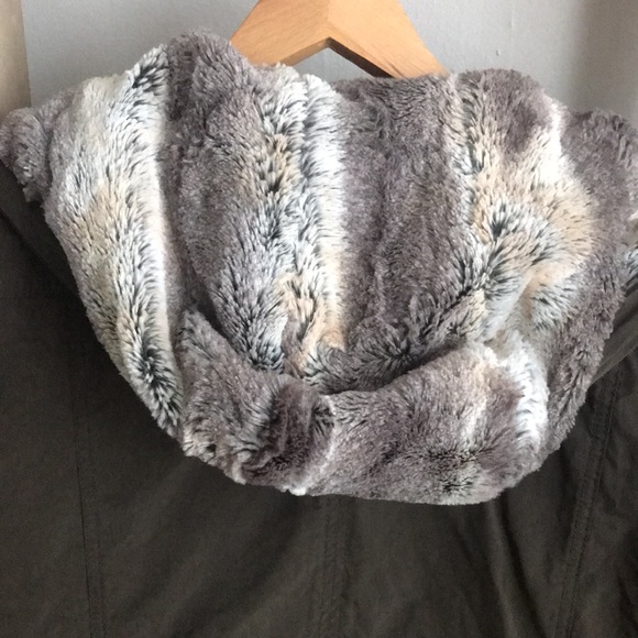 Dark grey Olsen Autumn Coat - Picture 6 of 7